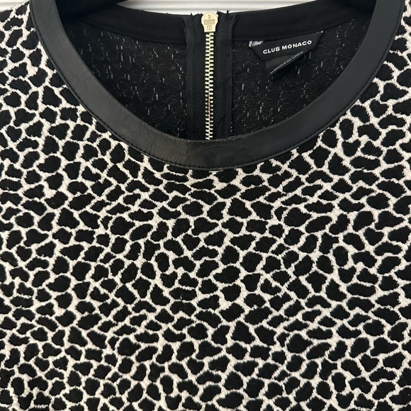 Club Monaco Shirt with leather detail - Picture 4 of 6